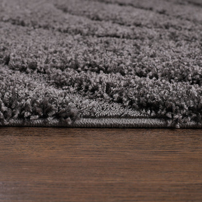 Sanat Hochflor-Teppich Luxus 3503-Gray