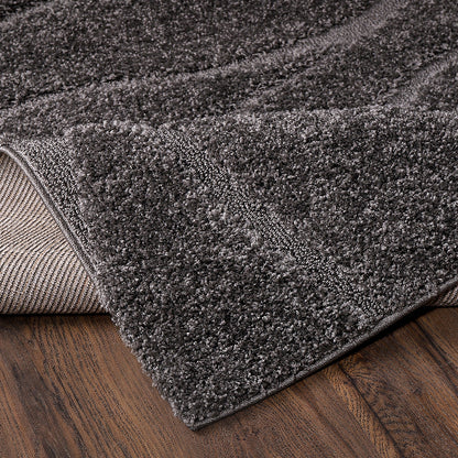 Sanat Hochflor-Teppich Luxus 3503-Gray