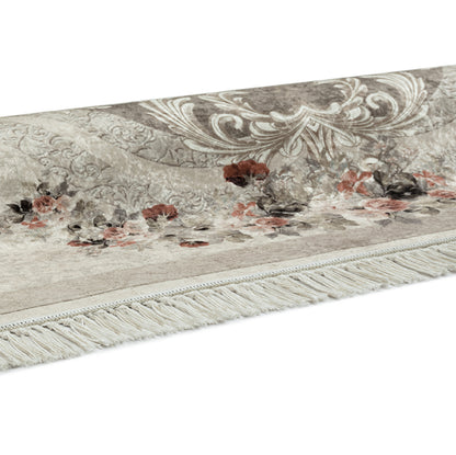 Teppich Sunshine 1055 beige mit Fransen