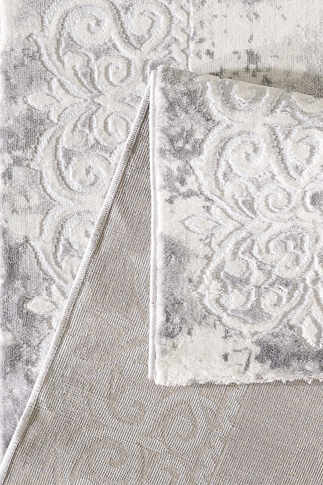 Sanat Harmony | Light Grau | Kurzflorteppich