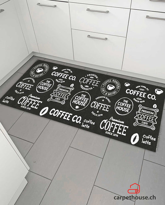 Waschbarer Küchenläufer 155 95 Anthrazit