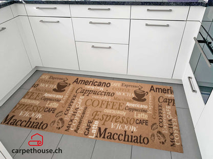 Waschbarer Küchenläufer 154 70-Beige