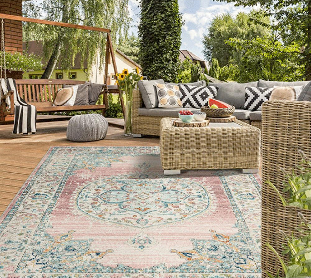 Outdoor-Teppiche für Garten, Terrasse & Balkon kaufen