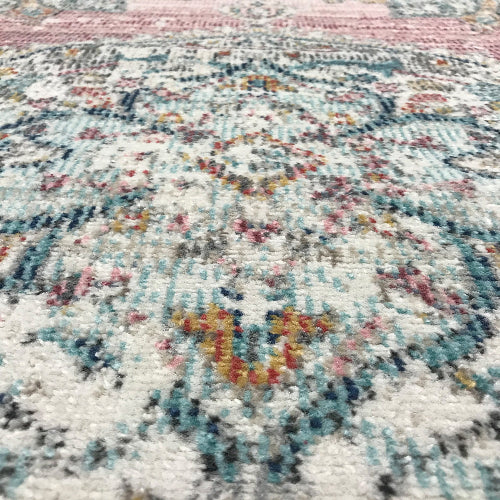 In- & Outdoor Teppich Salsa 20053 55 Pink – Rund