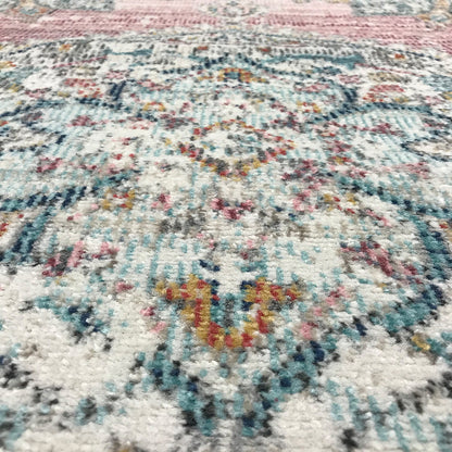 In- & Outdoor Teppich Salsa 20053 55 Pink – Rund