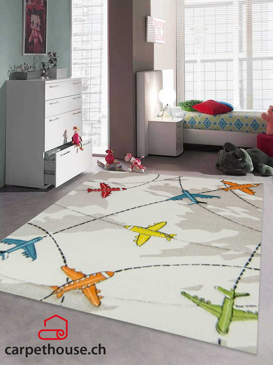 Kinderteppich DIAMOND KIDS Flugzeuge
