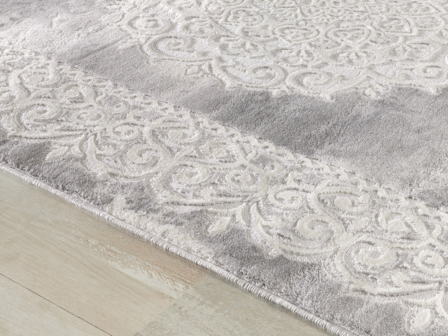 Sanat Harmony | Light Grau | Kurzflorteppich