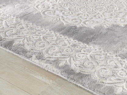 Sanat Harmony | Light Grau | Kurzflorteppich