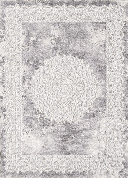 Sanat Harmony | Light Grau | Kurzflorteppich