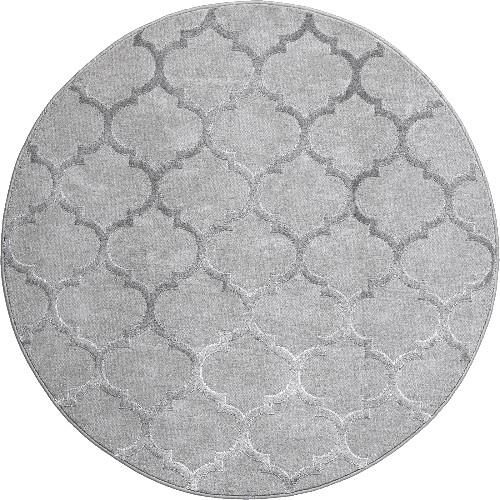 Teppich Studio 28262 95-Grey-Rund