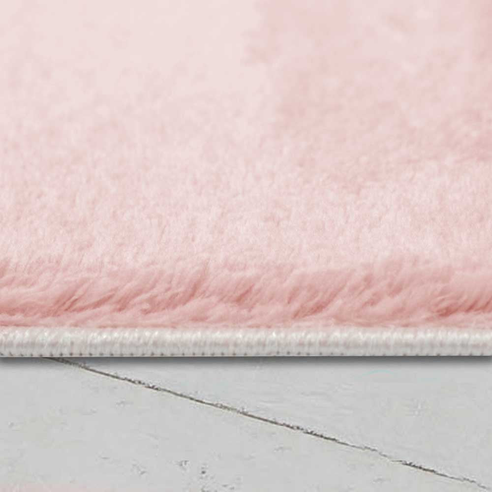 Teppich Hochflor Loft 37 55-Rose