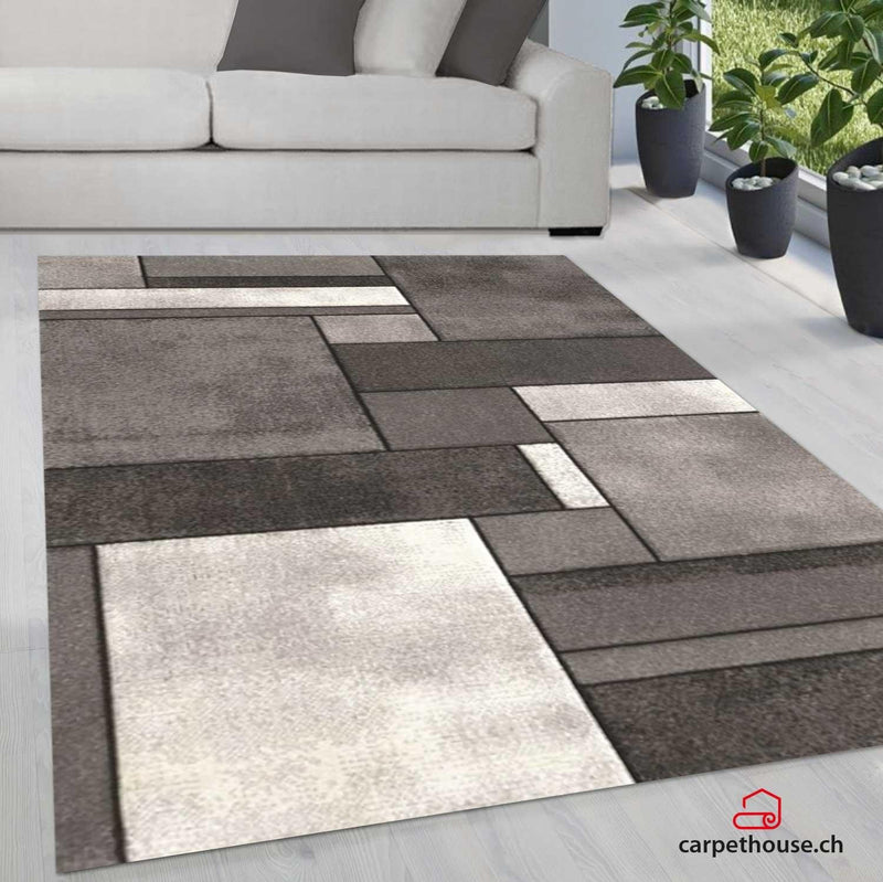 Brilliance Teppich 661 Grau