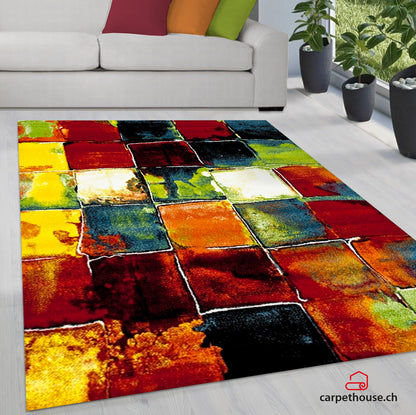 Belis Designer | Multi | Kurzflorteppich