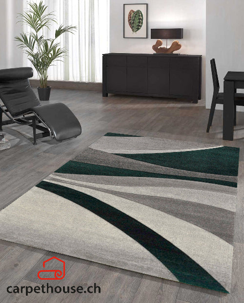 Teppich Diamond Deluxe| 22677 954-Grey Green