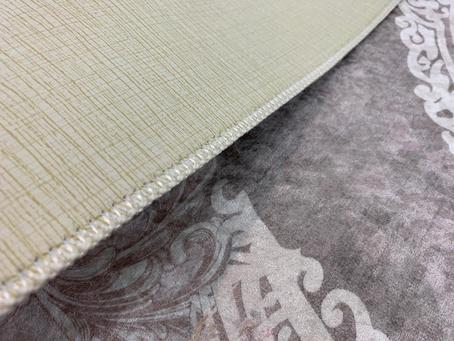 Teppich Sunshine 1055 beige mit Fransen