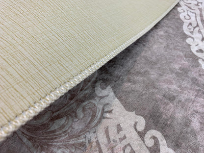 Teppich Sunshine 1055 beige mit Fransen