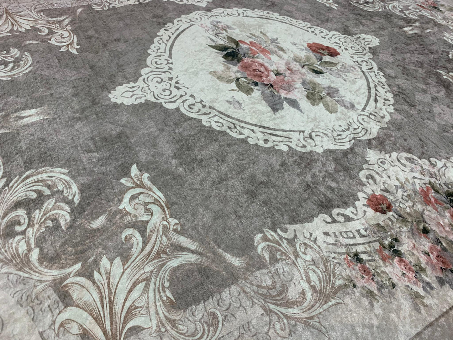 Teppich Sunshine 1055 beige mit Fransen