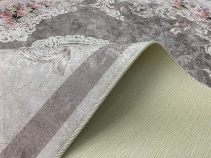 Teppich Sunshine 1055 beige mit Fransen