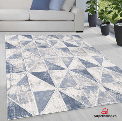 Sanat Harmony | Turquoise | Kurzflorteppich