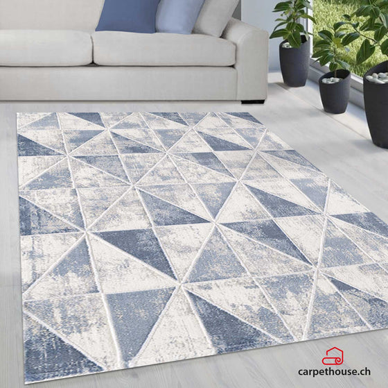 Sanat Harmony | Turquoise | Kurzflorteppich