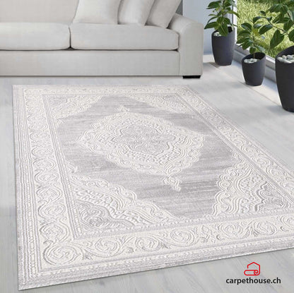 Sanat Harmony | Light Grey | Kurzflorteppich