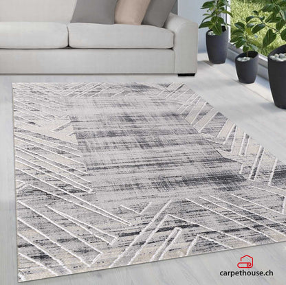 Sanat Harmony | Light Grey | Kurzflorteppich