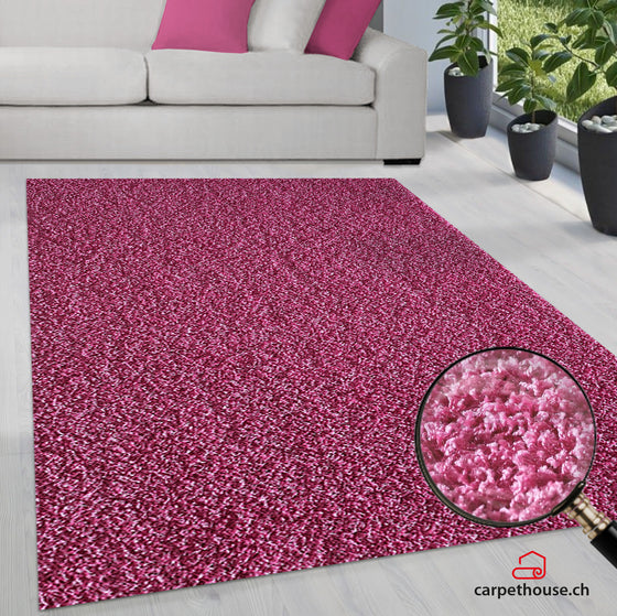 Teppich Loca in Pink