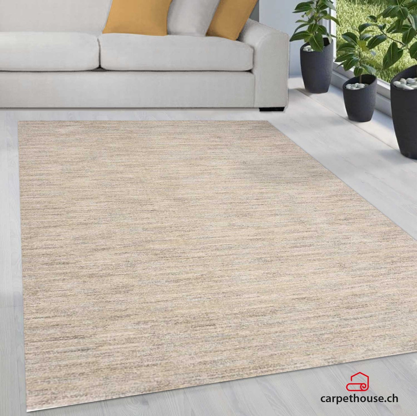 Merinos Chester Teppich 1216 70 beige