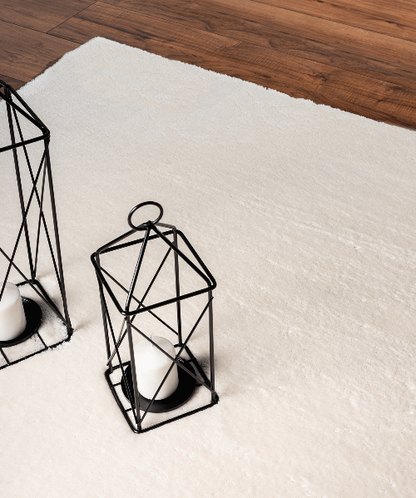 Teppich Hochflor Loft 37 60/61 Cream