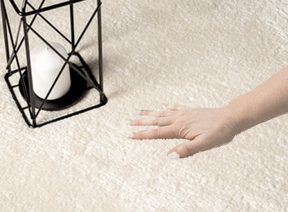 Teppich Hochflor Loft 37 70 Beige