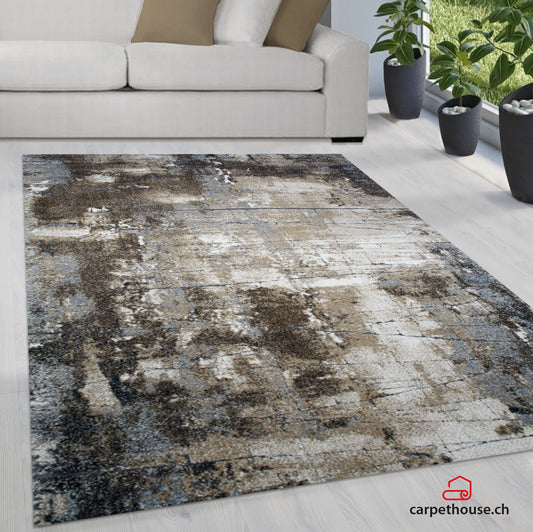 Teppich Ibiza 601 99-Earth Grau-Beige