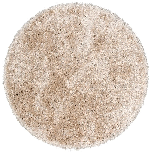 Weicher Moderner Glanz Hochflorteppich Teppich, 411 Lurex 65-Sand