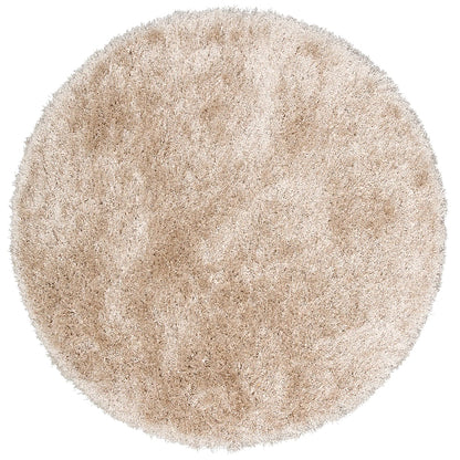Weicher Moderner Glanz Hochflorteppich Teppich, 411 Lurex 65-Sand