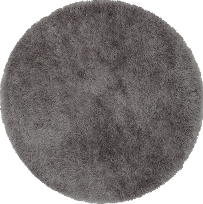 Weicher Moderner Glanz Hochflorteppich Teppich, 411 Lurex 95-Grey