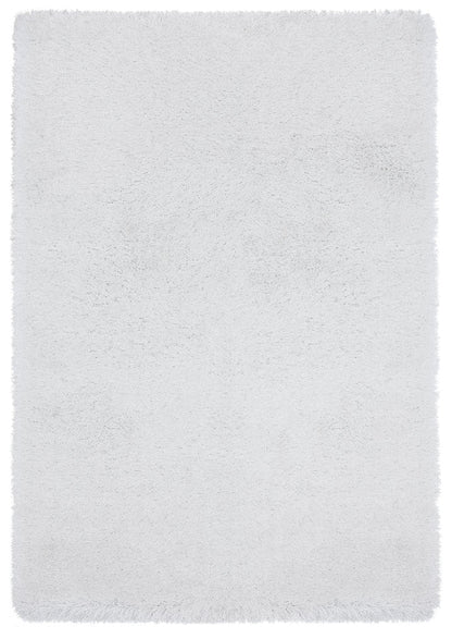 Weicher Moderner Glanz Hochflorteppich Teppich, 411 Lurex 60-weiss
