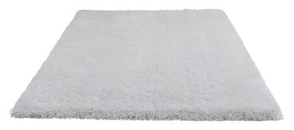 Weicher Moderner Glanz Hochflorteppich Teppich, 411 Lurex 60-weiss