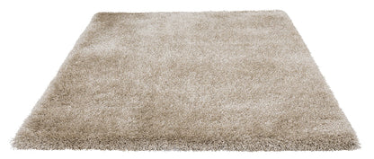 Weicher Moderner Glanz Hochflorteppich Teppich, 411 Lurex 65-Sand