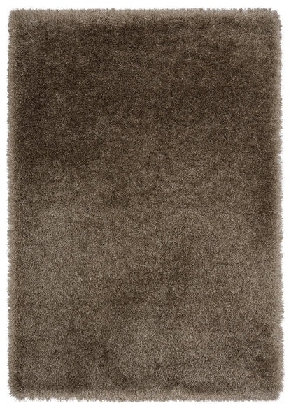 Weicher Moderner Glanz Hochflorteppich Teppich, 411 Lurex 70-Beige