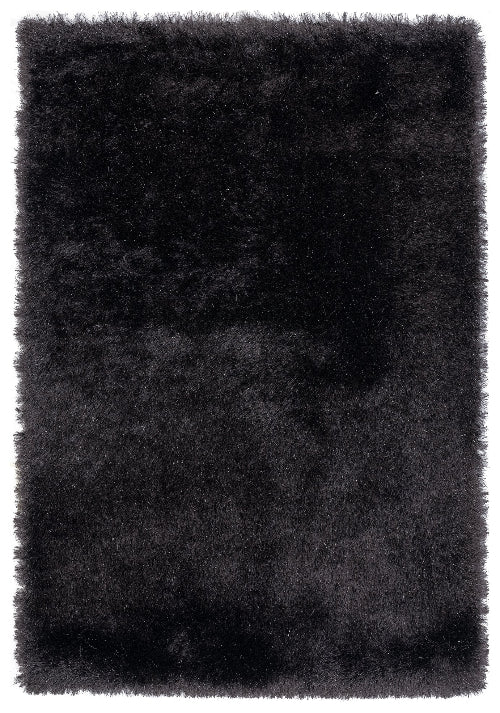 Weicher Moderner Glanz Hochflorteppich Teppich, 411 Lurex 900-Anthracite