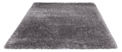 Weicher Moderner Glanz Hochflorteppich Teppich, 411 Lurex 95-Grey