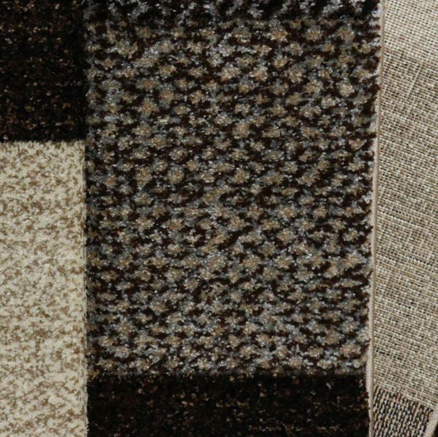Belis Designer | Brown | Kurzflorteppich