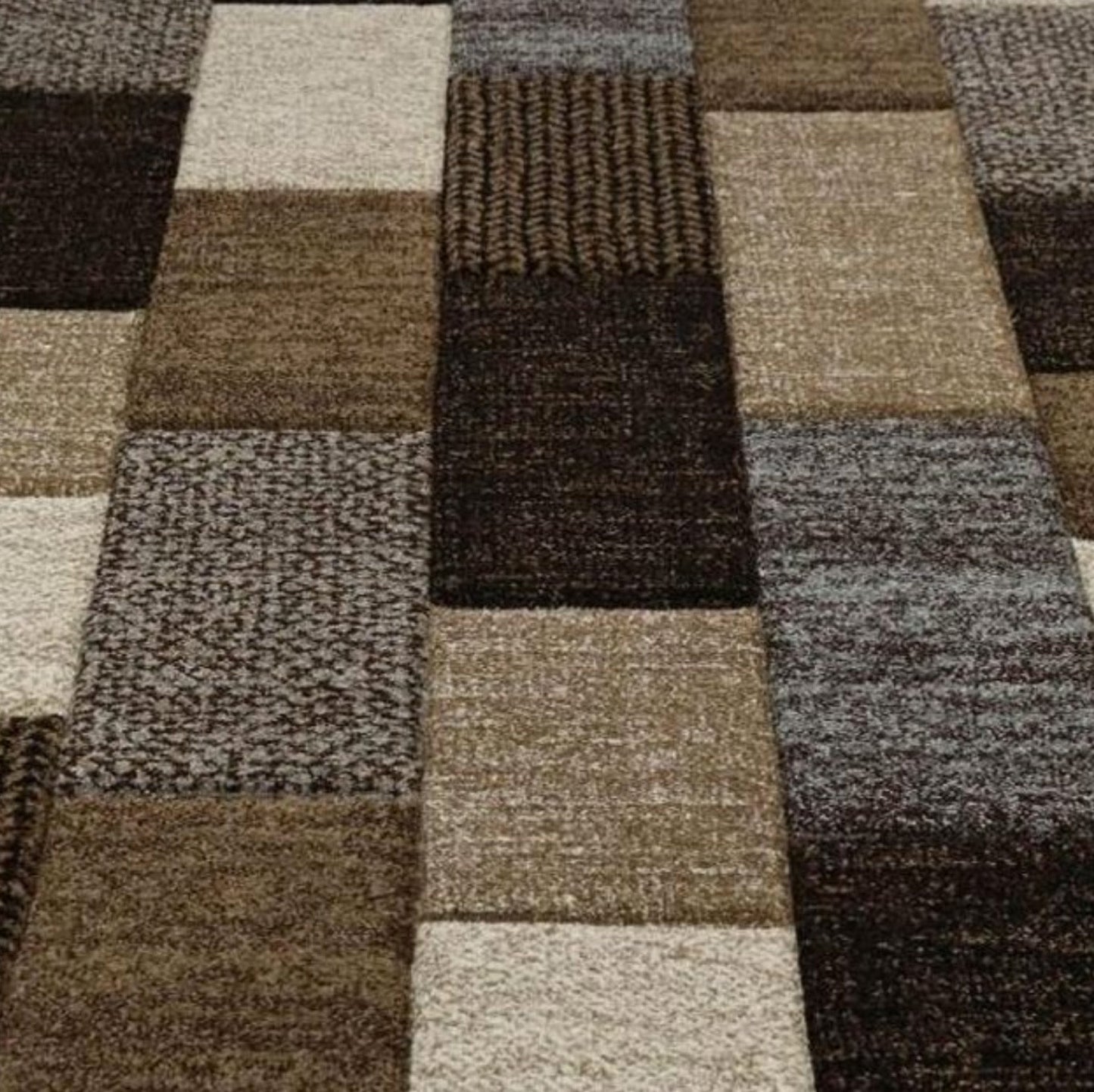 Belis Designer | Brown | Kurzflorteppich