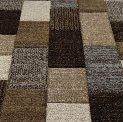 Belis Designer | Brown | Kurzflorteppich