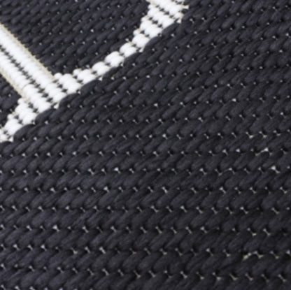 Indoor & Outdoor Kurzflorteppich Black – Maestro