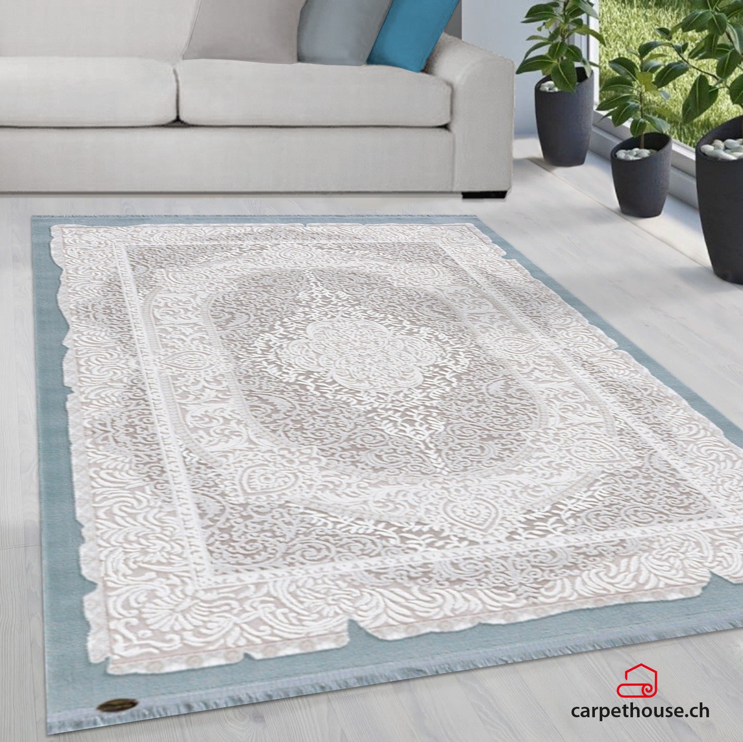 Teppich Tarz Blue, 160x230cm