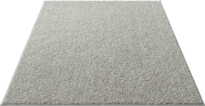 Teppich Soli Shaggy - Waschbares Hochflor Teppich, 8010 95-Grey
