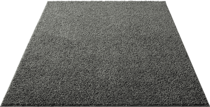Teppich Soli Shaggy - Waschbares Hochflor Teppich, 8010 96-Anthracite