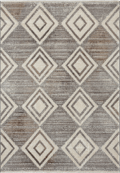 Sirena Moderner Designer Teppich, 56065 110-Grey