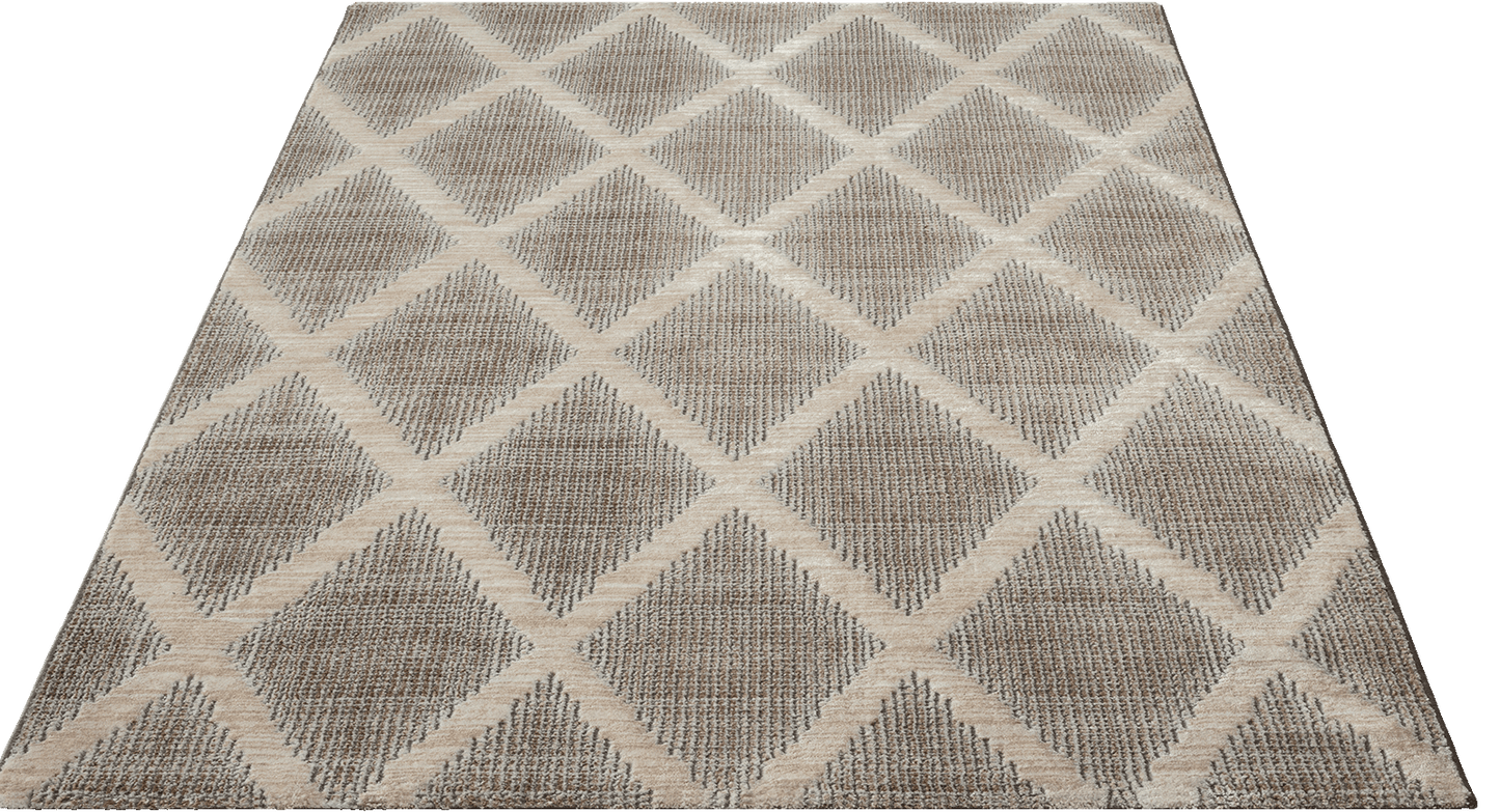 Sirena Moderner Designer Teppich, 56066 260-Cream