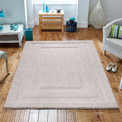 Sanat Hochflor-Teppich Luxus 3501-Cream